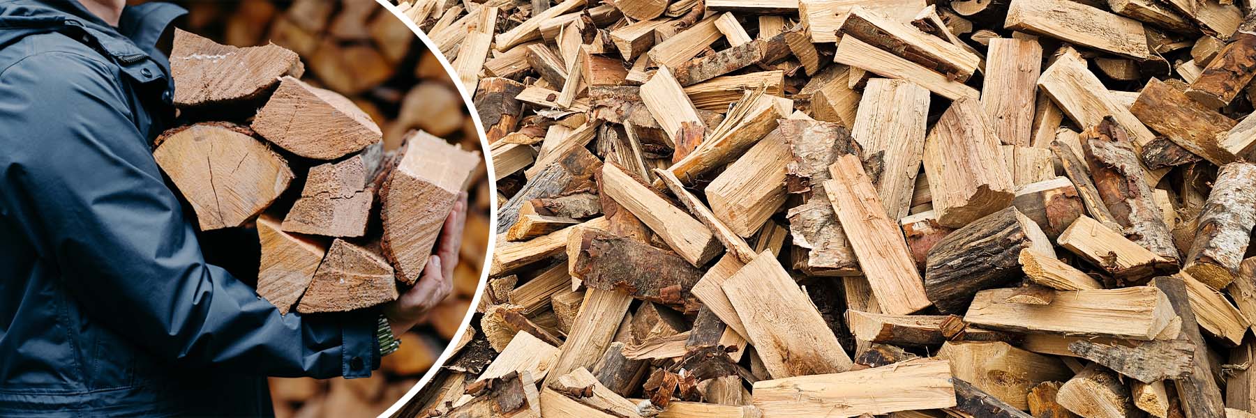 Premium birch firewood from TMH Industries Calgary perfect for fireplaces fire pits and backyard heating