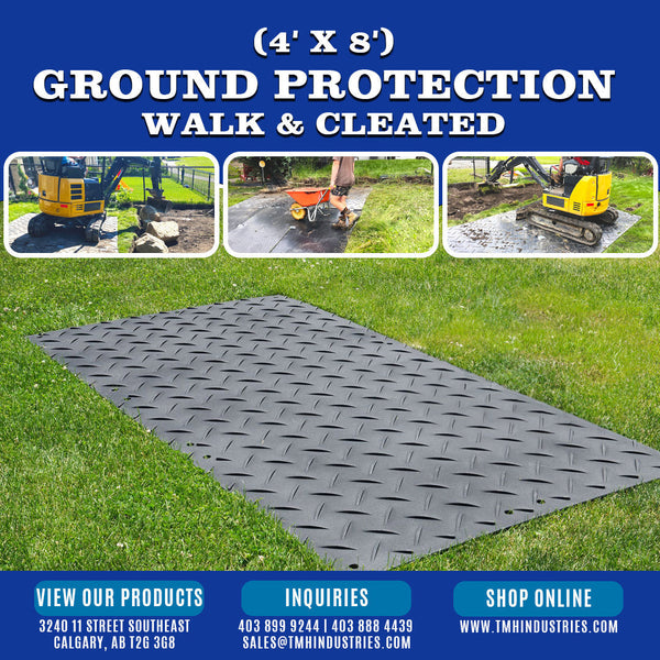 Ground Protection Mats (4' x 8') - Access Mats TMH Industries