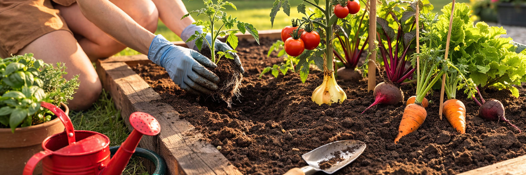 Garden Mix Soil and Loam Calgary landscape supply for planting and lawn preparation