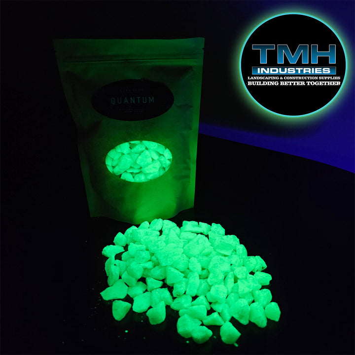 16-25MM Glow Rock 1LB Bag Green TMH Industries