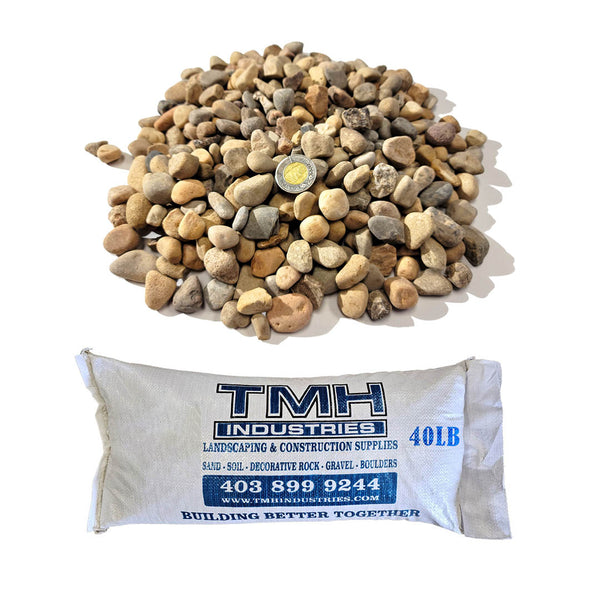 20mm Washed Round Rock in Bags TMH Industries