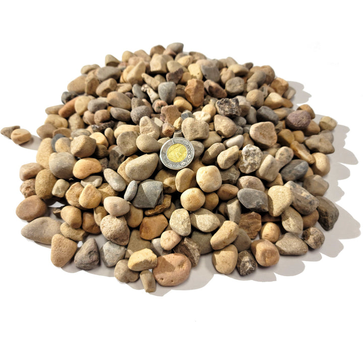 Bulk Bag of Washed Round Rock For Sale in Calgary