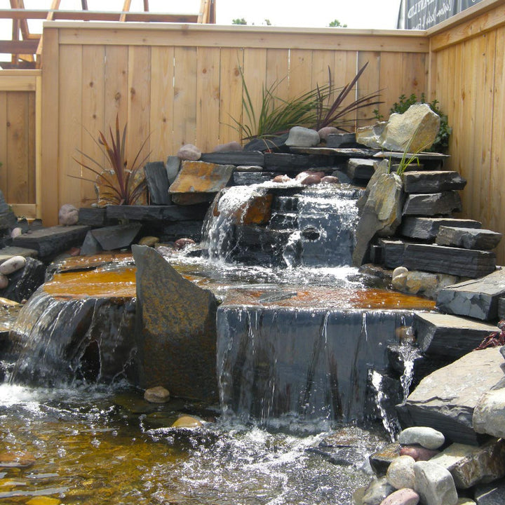 Close-up of flat Rundle Ledgestone for decorative walls