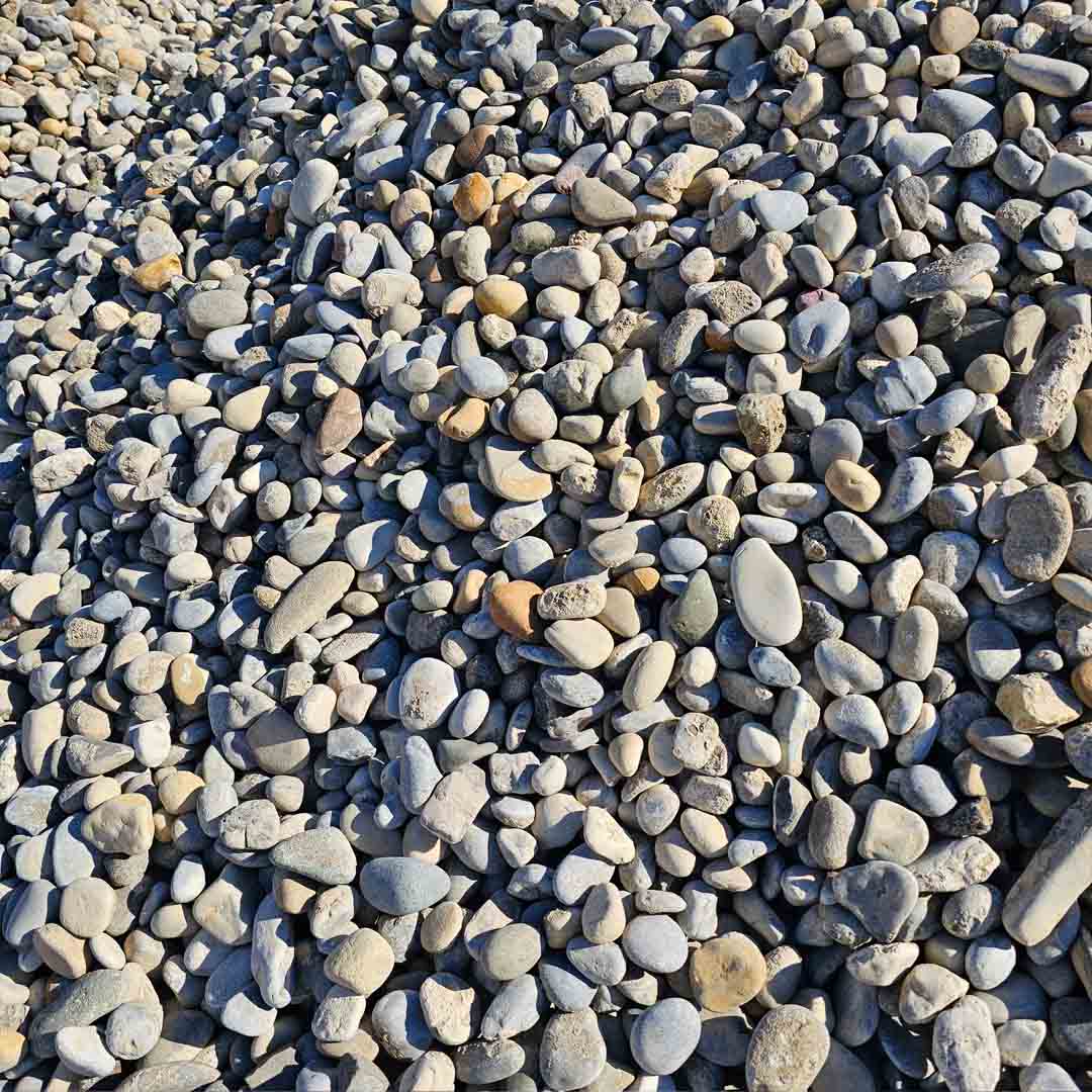 40mm Washed Round Rock Calgary | Decorative Rock Garden – TMH ...