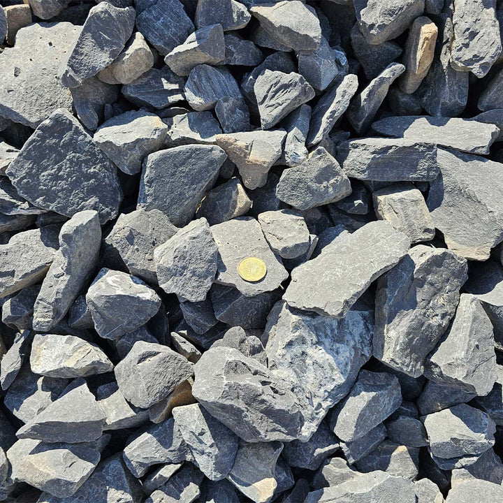 50-90mm Rundle Rock in Bulk Bag TMH Industries