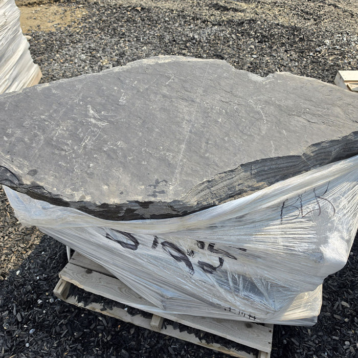 6 to 9 inch Rundle steps for natural stone landscaping, garden steps, retaining edges, and landscape supply in Calgary.