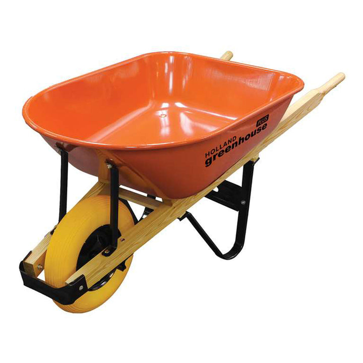 6 CU.FT Steel Wheelbarrow TMH Industries