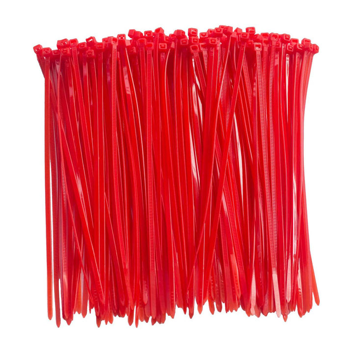 8" Zip Tie Red - TMH Industries