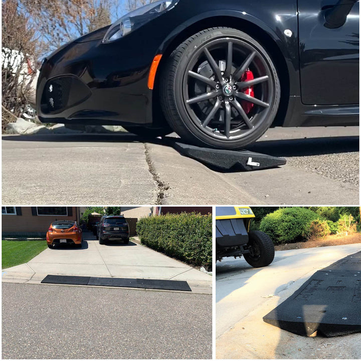 Durable 4-Foot Curb Ramps with Water Channel | Order Now – TMH ...