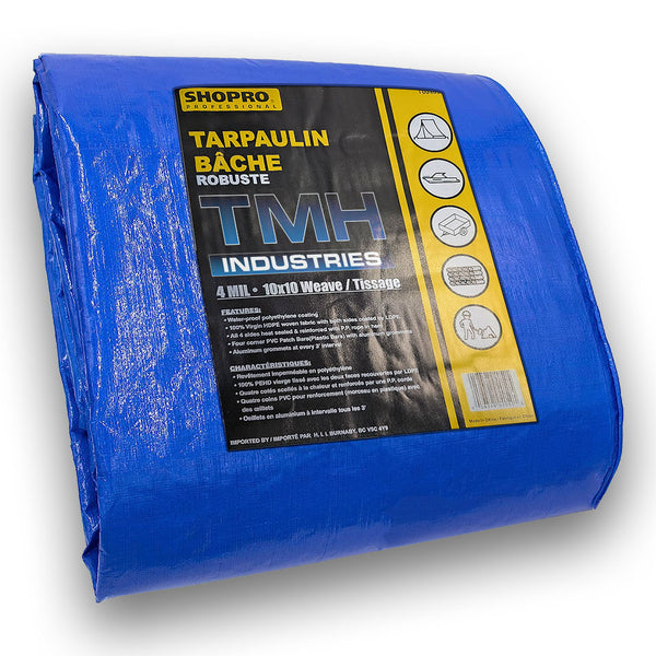 Heavy Duty Tarp Blue TMH Industries