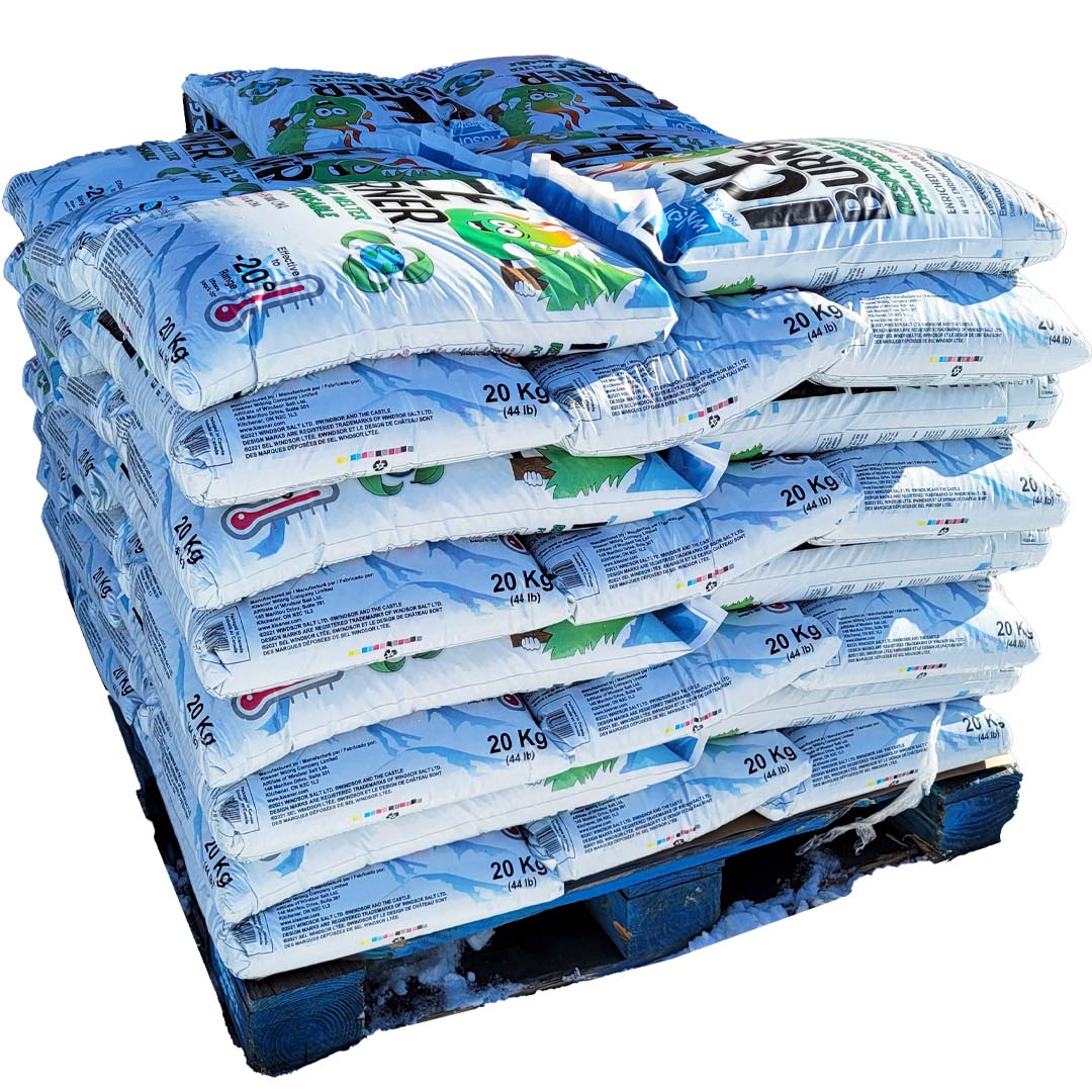 Bulk Ice Burner Ice Melt Pallets TMH Industries Calgary