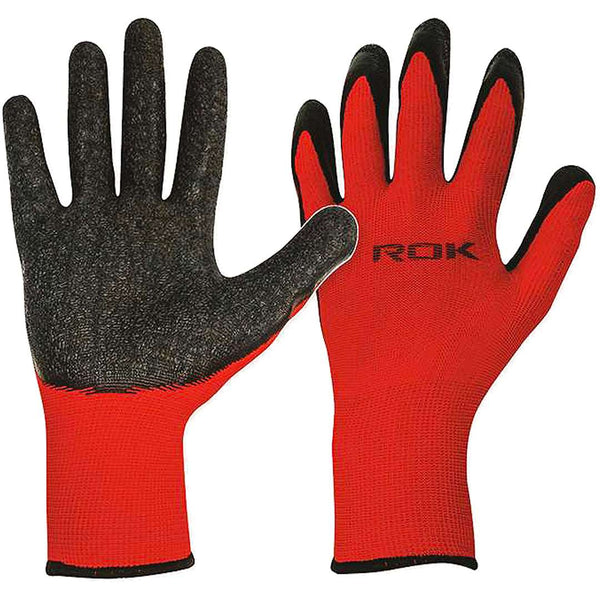 Latex Coated Contractor Gloves Polyester Liner TMH Industries
