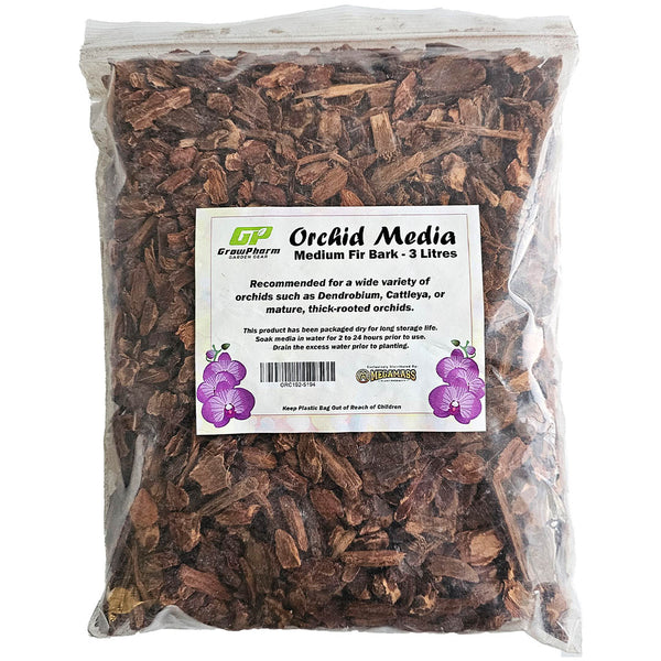 Orchid Media - Medium Fir Bark TMH Industries