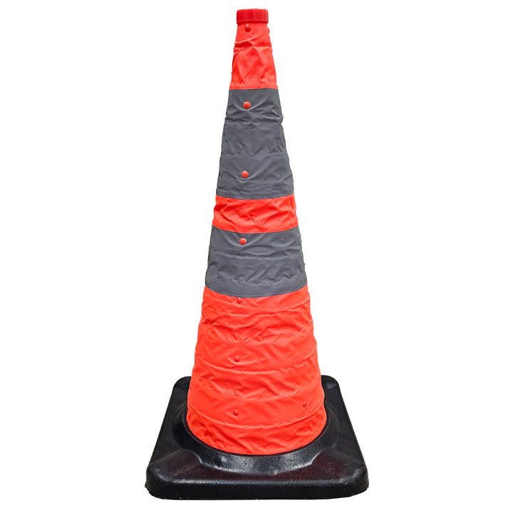 Traffic Cone Collapsible with Lights TMH Industries