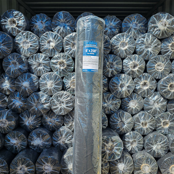 5oz landscape fabric roll for weed control