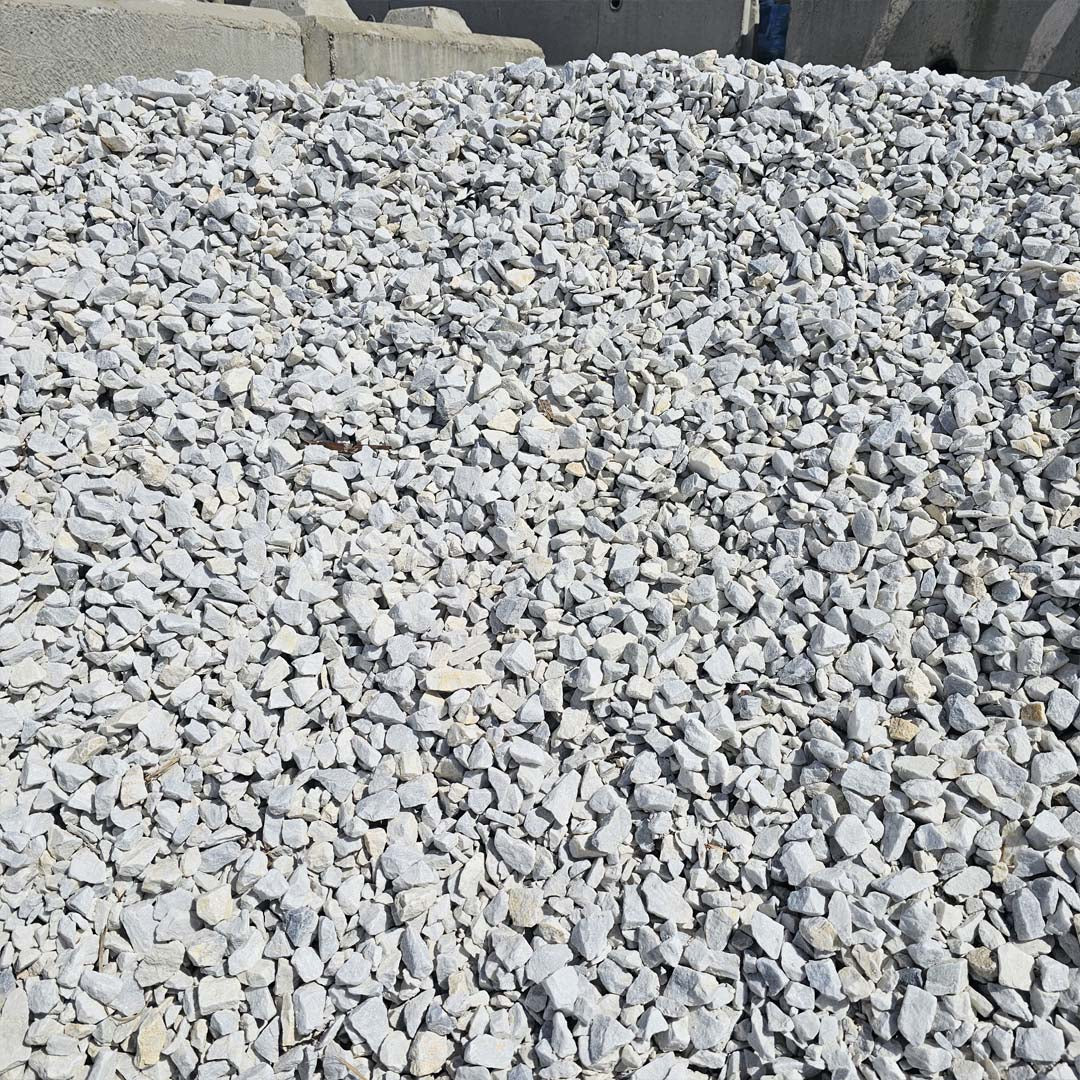 Crystal White Rock Bulk Bag Calgary | Decorative Stone – TMH